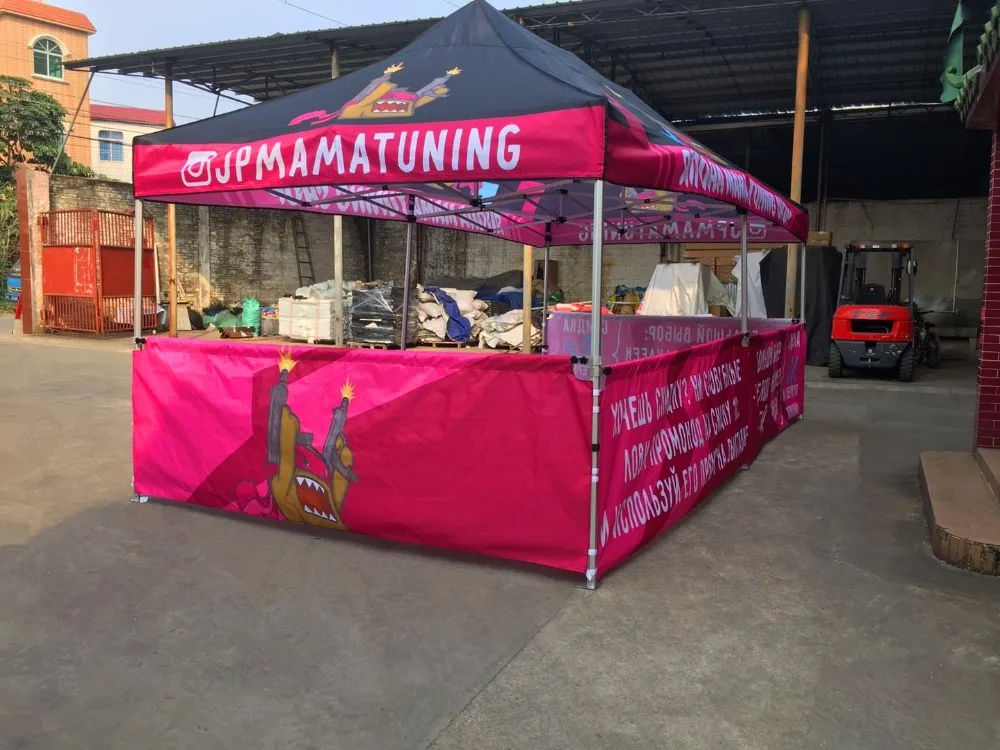 Dye-sublimation Printed 10 x 20ft Outdoor Garden Gazebo Pop Up Marquee Tent Publicity Awning Propaganda Pavilion Folding Canopy
Dye-sublimation Printed 10 x 20ft Outdoor Garden Gazebo Pop Up Marquee Tent Publicity Awning Propaganda Pavilion Folding Canopy
