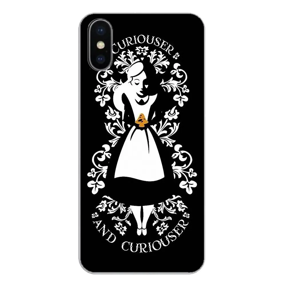 Силиконовые чехлы для Xiaomi Redmi 4X S2 3S Note 3 4 5 6 6A Por Pocophone F1 Mi Princess Tattooed Girls Alice in Wonderland |
