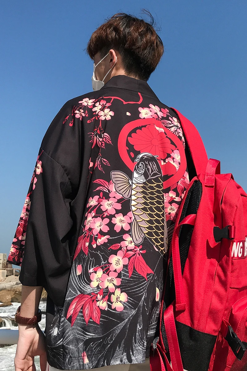 MRDONOO Summer Japanese Kimono Cardigan Men Jackets Streetwear Vintage Thin Windbreaker Open Stitch Coat A029-C52
MRDONOO Summer Japanese Kimono Cardigan Men Jackets Streetwear Vintage Thin Windbreaker Open Stitch Coat A029-C52