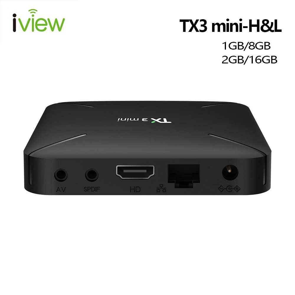 ТВ приставка TX3 mini H & L Android четырехъядерный процессор Amlogic S905W Смарт ROM 16 ГБ 4K