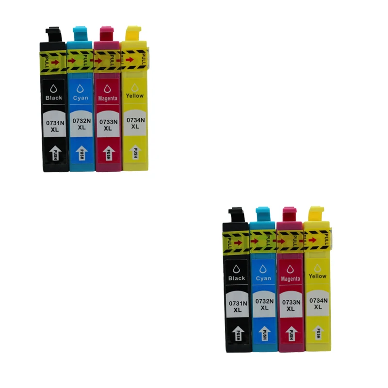 8pcs Luocai For Epson T0731N-0734 stylus tx210 cx4900 tx410 C90 CX3900 CX3905 CX4905 CX5500 CX5600 CX5900 CX7310 Printer
8pcs Luocai For Epson T0731N-0734 stylus tx210 cx4900 tx410 C90 CX3900 CX3905 CX4905 CX5500 CX5600 CX5900 CX7310 Printer