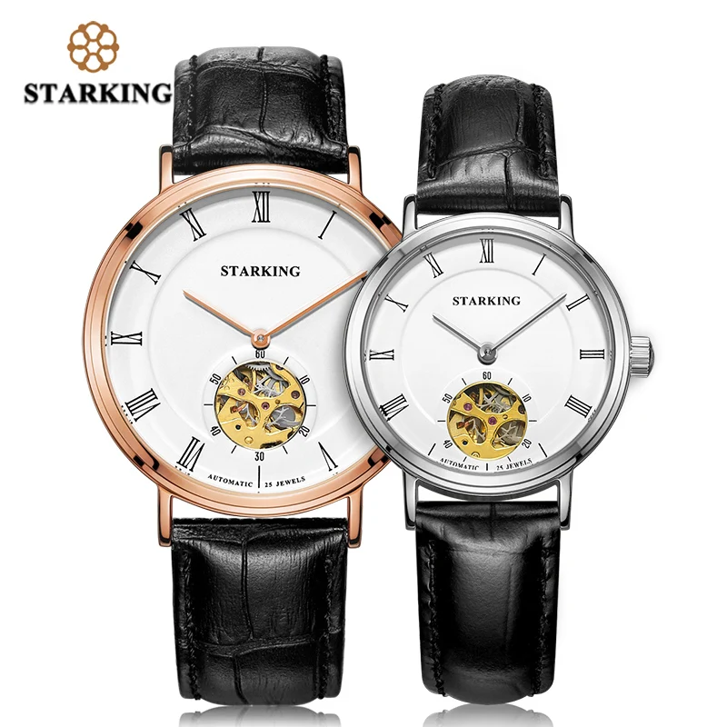 STARKING 2019 Mechanical Watch lovers Watches Men Women Dress Genuine Leather Wristwatches Fashion Casual Watch Clock AM/L0197
STARKING 2019 Mechanical Watch lovers Watches Men Women Dress Genuine Leather Wristwatches Fashion Casual Watch Clock AM/L0197