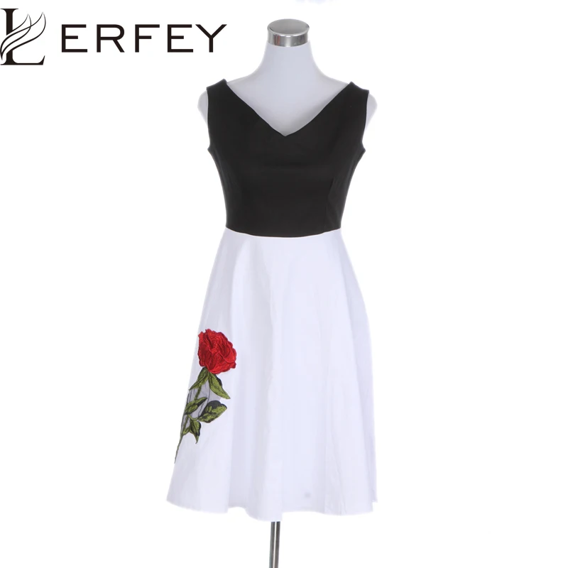 LERFEY Women Summer Elegant Dress Vintage Embroidery Floral Print Pleated Party Sleeveless Casual Big Swing Dresses New Clothing
LERFEY Women Summer Elegant Dress Vintage Embroidery Floral Print Pleated Party Sleeveless Casual Big Swing Dresses New Clothing