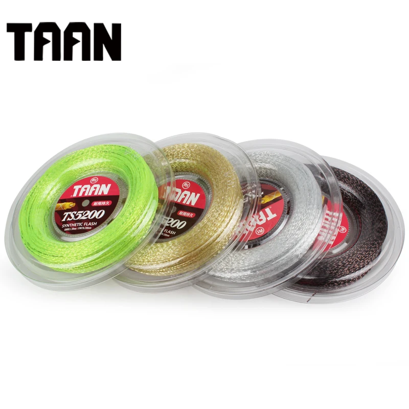 1 Rell TAAN TS5200 Tennis Strings 1.30mm Soft Tennis String 200m Synthetic Flash Tennis Racket strings
1 Rell TAAN TS5200 Tennis Strings 1.30mm Soft Tennis String 200m Synthetic Flash Tennis Racket strings