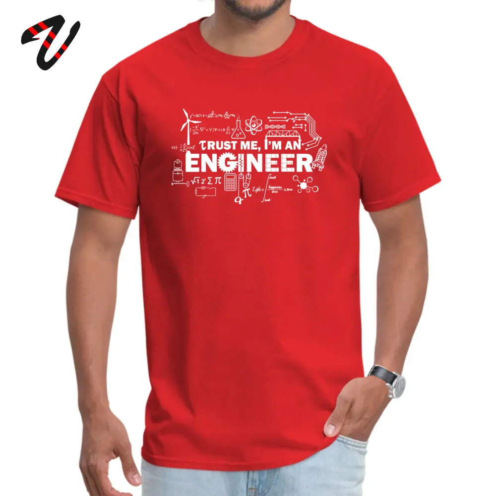 Футболка мужская с надписью &quotTrust Me I Am an футболка для инженера Geek"