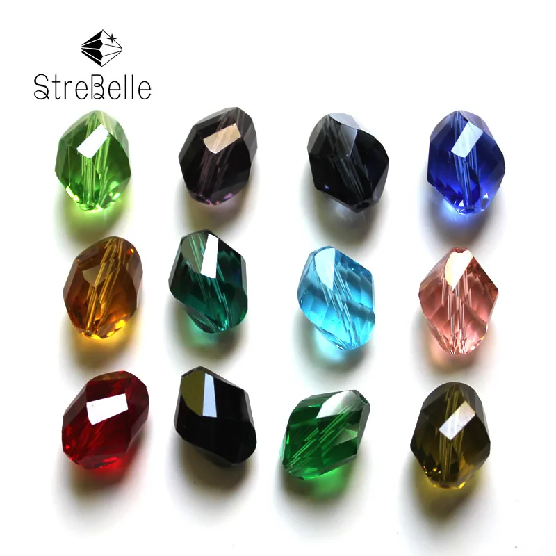 13x10mm Twisted Oval Shape Glass Loose Spacer Beads Suitable for Christams Tree Decoration and Fashion Jewelry 100pcs
13x10mm Twisted Oval Shape Glass Loose Spacer Beads Suitable for Christams Tree Decoration and Fashion Jewelry 100pcs