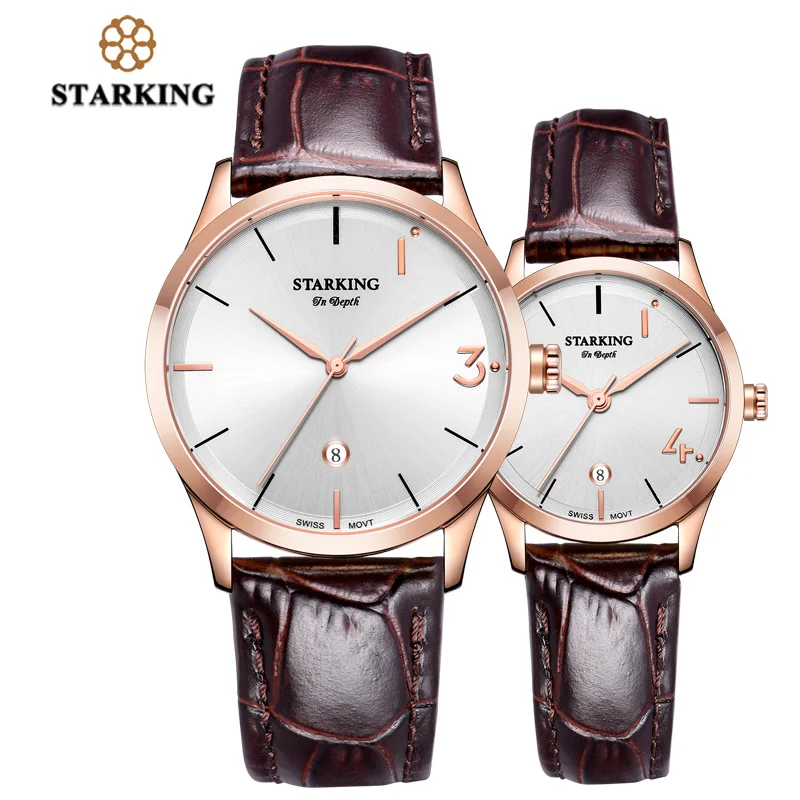 STARKING Lover's Watches Engraved Chinese Words Limited Edition Watch Sets Quartz Leather Couple Wrist Watch Men and Women Gift
STARKING Lover's Watches Engraved Chinese Words Limited Edition Watch Sets Quartz Leather Couple Wrist Watch Men and Women Gift