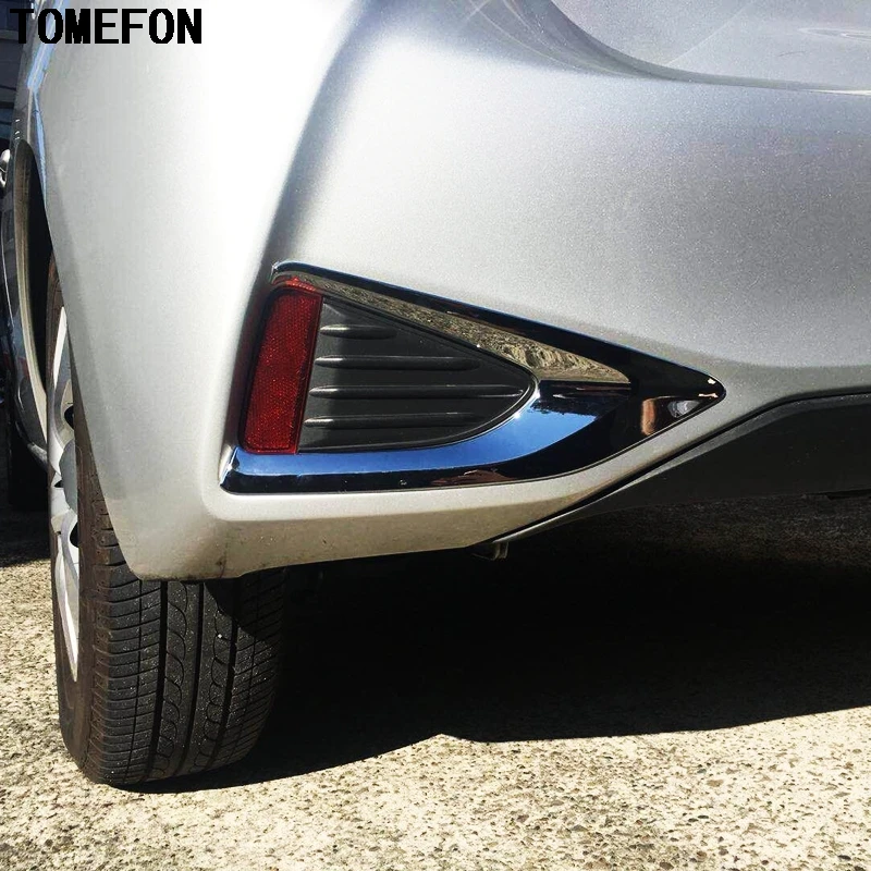 TOMEFON For Toyota YARIS VITZ 2017 2018 ABS Chrome Rear Fog Light Cover Strip Bumper Accessories Trim Exterior Styling 2pcs
TOMEFON For Toyota YARIS VITZ 2017 2018 ABS Chrome Rear Fog Light Cover Strip Bumper Accessories Trim Exterior Styling 2pcs