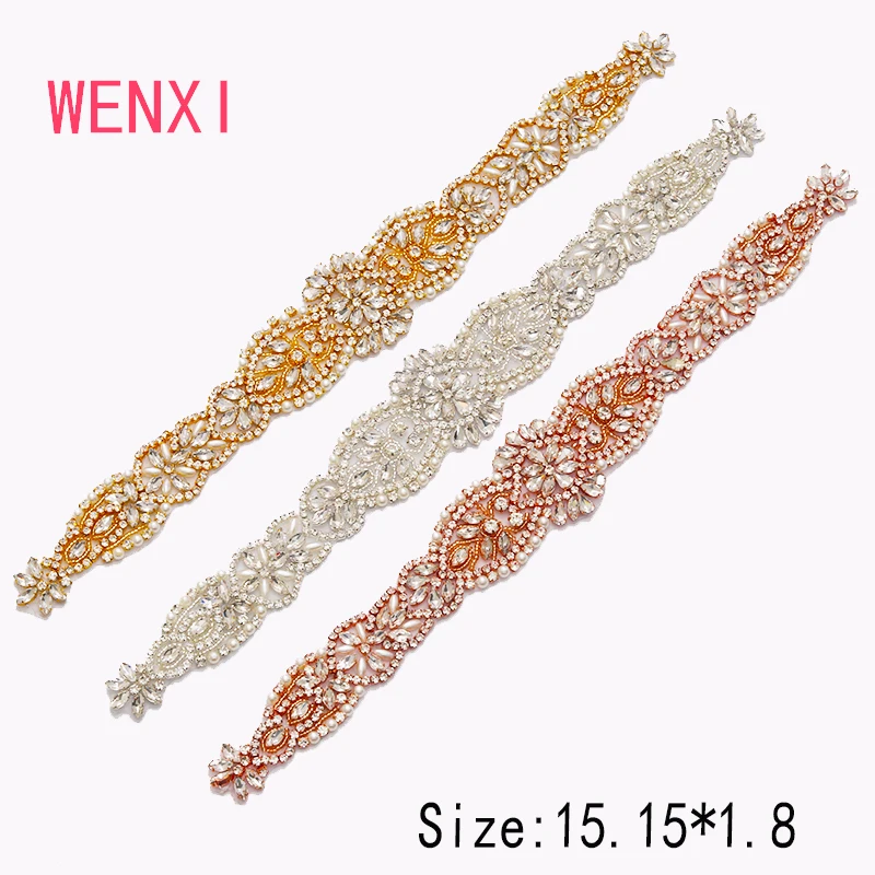WENXI (10 шт.) оптовая продажа, свадебное платье с поясом, стразы с кристаллами, аксессуары для свадебного платья, пояс WX963
WENXI (10 шт.) оптовая продажа, свадебное платье с поясом, стразы с кристаллами, аксессуары для свадебного платья, пояс WX963