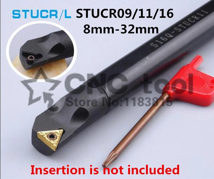 1PCS S08K-STUCR09 S10K-STUCR09/11 S12M-STUCR09/11 S16Q-STUCR11/16 S20R-STUCR16/S25S-STUCR16/S32T-STUCR16 STUCL11/16 Turning tool
1PCS S08K-STUCR09 S10K-STUCR09/11 S12M-STUCR09/11 S16Q-STUCR11/16 S20R-STUCR16/S25S-STUCR16/S32T-STUCR16 STUCL11/16 Turning tool