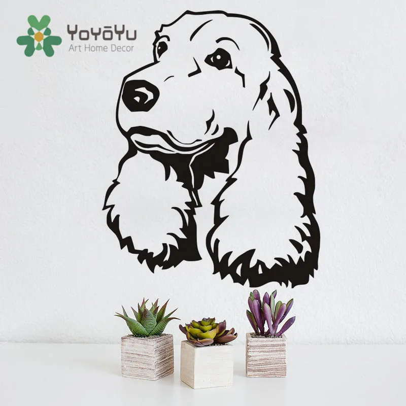 Cocker Spaniel Removable Wall Decal Cute Puppy Dog Bedroom Mural Vinyl Sticker Art Carving Living Room Pet Room Sticker NY-10
Cocker Spaniel Removable Wall Decal Cute Puppy Dog Bedroom Mural Vinyl Sticker Art Carving Living Room Pet Room Sticker NY-10