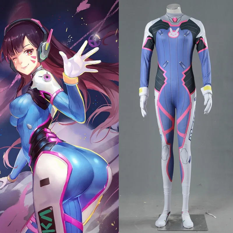 Костюм для косплея аниме «OW D.va», костюм для хэллоуивечерние с перчатками, боди
Костюм для косплея аниме «OW D.va», костюм для хэллоуивечерние с перчатками, боди