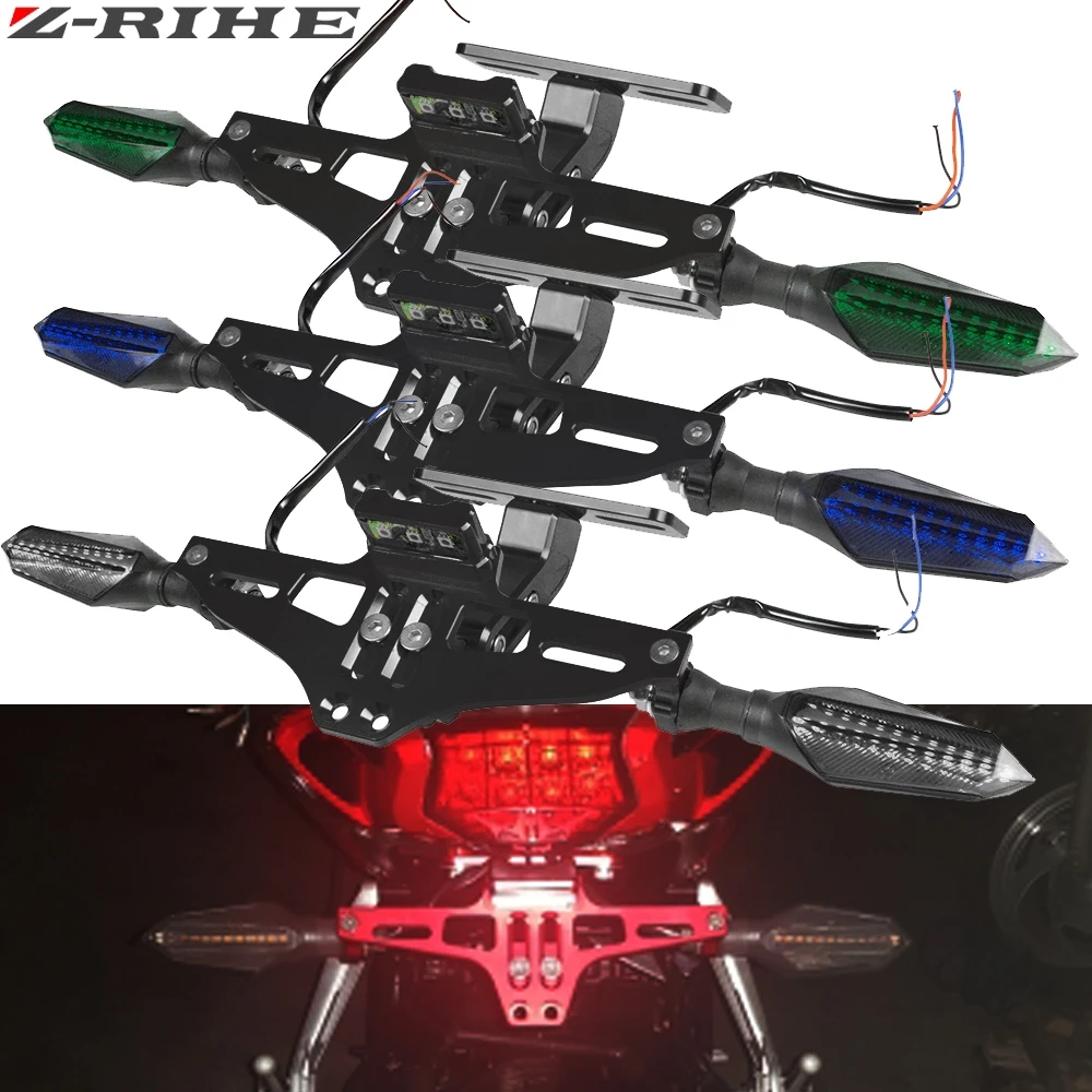 Motorcycle Accessories CNC Rear License Plate Mount Holder with LED Light For BMW F650GS F700GS F800GS F800GT F800R F800S F850GS
Motorcycle Accessories CNC Rear License Plate Mount Holder with LED Light For BMW F650GS F700GS F800GS F800GT F800R F800S F850GS