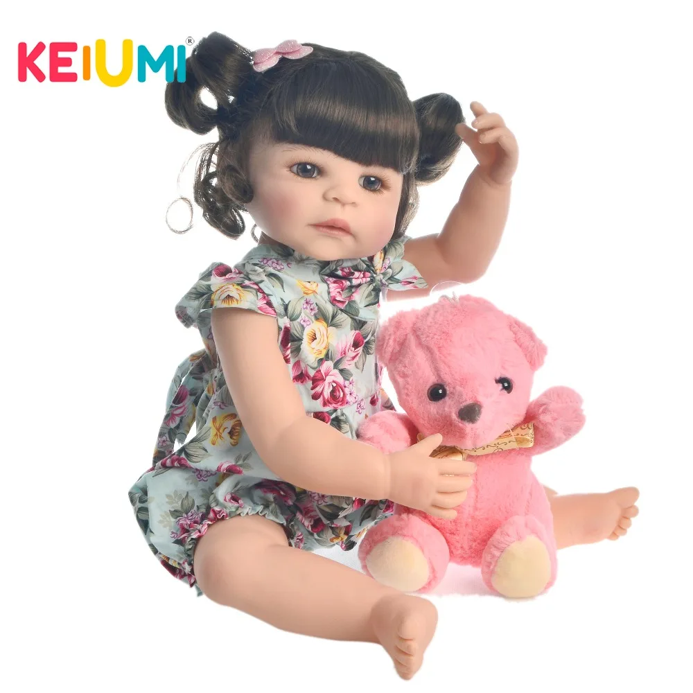 KEIUMI New Design 22 Inch Boneca Reborn 55 cm Reborn Dolls Toy With Handmade Clothes Reborn Baby Full Body Silicone Toy For Girl
KEIUMI New Design 22 Inch Boneca Reborn 55 cm Reborn Dolls Toy With Handmade Clothes Reborn Baby Full Body Silicone Toy For Girl