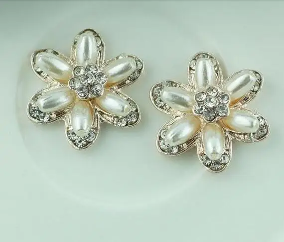 New Style Free Shipping!100pcs 22MM flower button rhinestone & pearl look wedding Invitation embellishment DIY accessory
New Style Free Shipping!100pcs 22MM flower button rhinestone & pearl look wedding Invitation embellishment DIY accessory