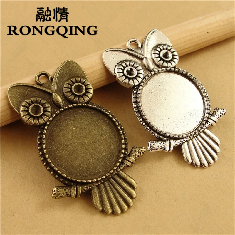 Fashion Antique Bronze Antique Silver 30pcs/lot Night Owl Cabochon Setting 20mm Animal Pendant Blanks Setting
Fashion Antique Bronze Antique Silver 30pcs/lot Night Owl Cabochon Setting 20mm Animal Pendant Blanks Setting