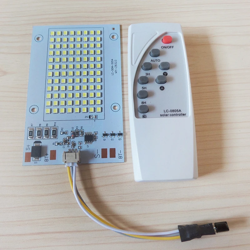 LED solar panel projection light street lamp source bead controller integrated 5054 DIY accessories 3.7v | Освещение
