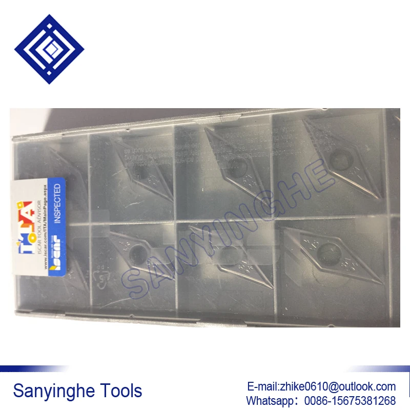 50 шт./лот VCMT160404-SM IC907 / VCMT160408-SM IC907 карбидные Токарные Вставки cnc
50 шт./лот VCMT160404-SM IC907 / VCMT160408-SM IC907 карбидные Токарные Вставки cnc
