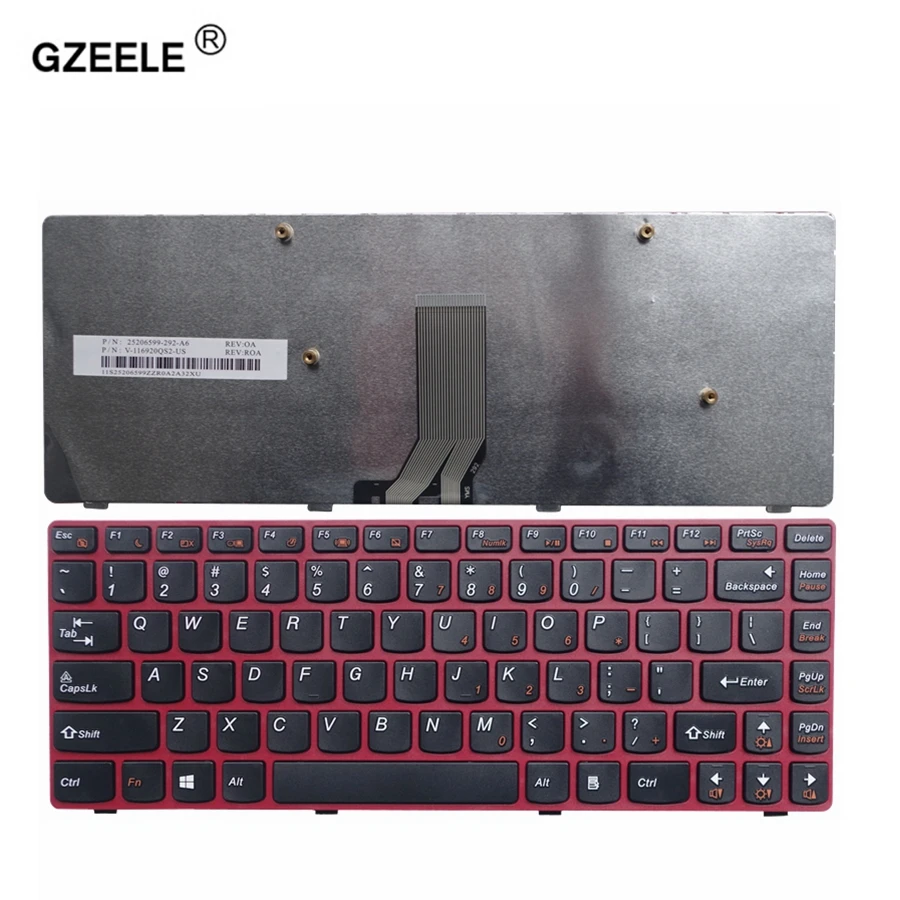 GZEELE US laptop Keyboard for LENOVO V370 V370G V370A V370GT english Replacement Laptop keyboard
GZEELE US laptop Keyboard for LENOVO V370 V370G V370A V370GT english Replacement Laptop keyboard