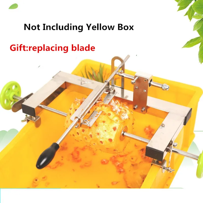 Household Pineapple Peeling Machine Stainless Steel High Quality Commercial Fruit Pineapple Peeler Easy To Carry For Shop
Household Pineapple Peeling Machine Stainless Steel High Quality Commercial Fruit Pineapple Peeler Easy To Carry For Shop