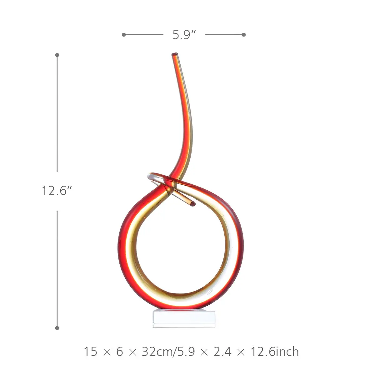 Tooarts Rhythm Glass Figurine Glass Ornament Elegant Shape Figurine Modern Art Favor Craft Gift Home Decoration
Tooarts Rhythm Glass Figurine Glass Ornament Elegant Shape Figurine Modern Art Favor Craft Gift Home Decoration