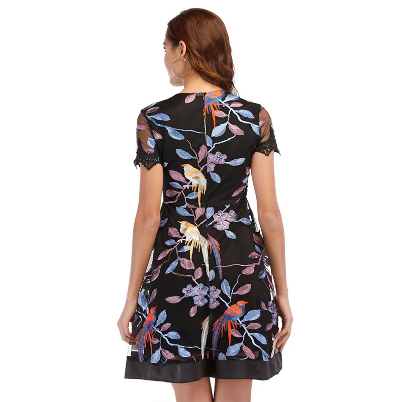Plus Size Dress 2019 Women Summer Dress Sexy Vintage Party Night Lace Mini Print Dress
Plus Size Dress 2019 Women Summer Dress Sexy Vintage Party Night Lace Mini Print Dress