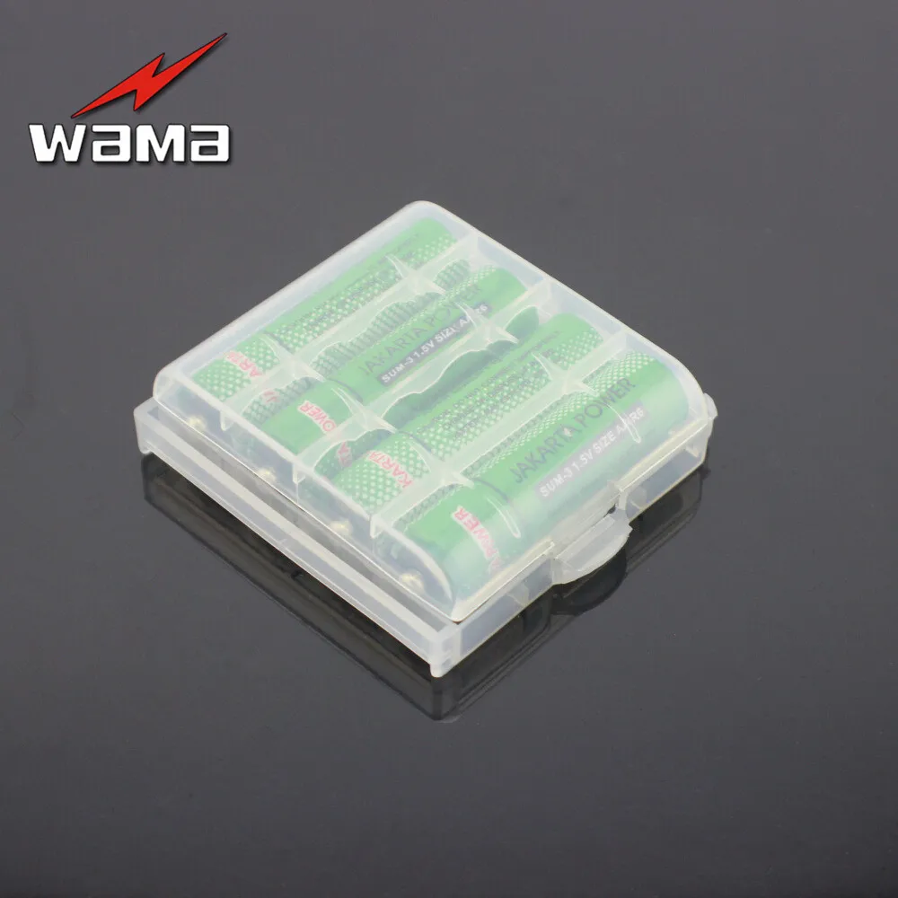 

1x AA AAA 14500 Battery Hard Plastic Storage Box Coloful Protect Case for 5/7 Alkaline Cells Useful Container with Hook Holder