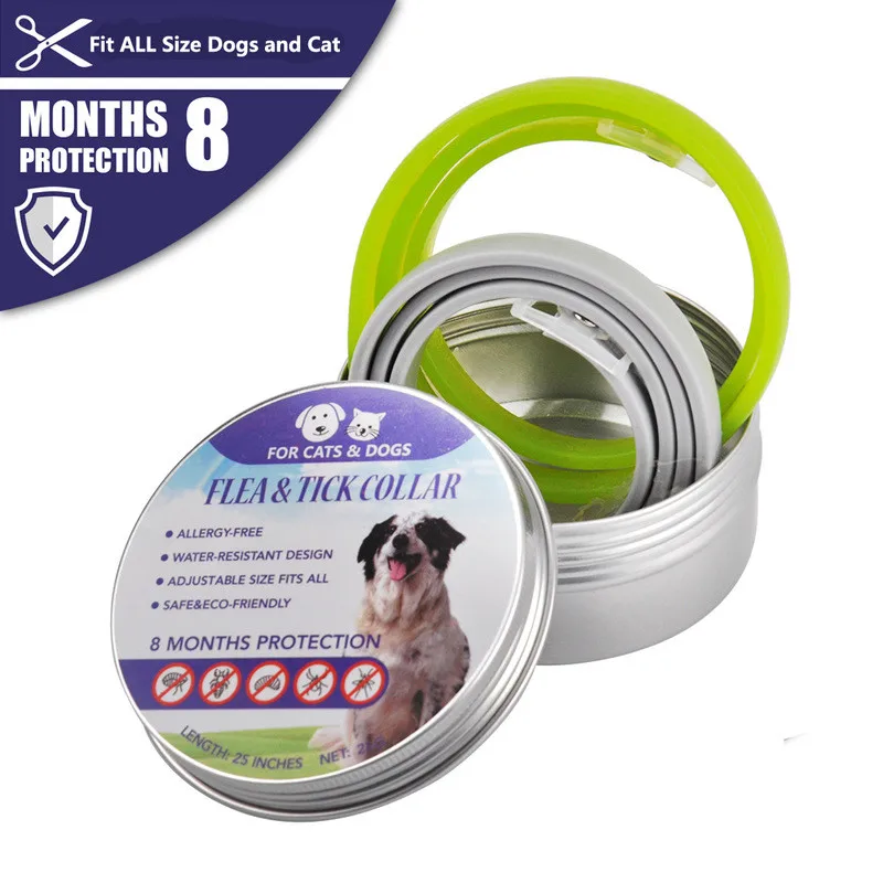 Dewel Dog Flea Collar Pet Cat Anti Lice Pest Mosquitoes Dog Collar Flea Insect Natural Anti Flea And Tick Collar 8 Months
Dewel Dog Flea Collar Pet Cat Anti Lice Pest Mosquitoes Dog Collar Flea Insect Natural Anti Flea And Tick Collar 8 Months