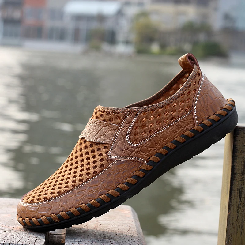 VKERGB 2020 Summer Breathable Mesh Shoes men loafers Shoes Casual Comfortable Soft Male Shoes mens luxury men designer boat shoe
VKERGB 2020 Summer Breathable Mesh Shoes men loafers Shoes Casual Comfortable Soft Male Shoes mens luxury men designer boat shoe