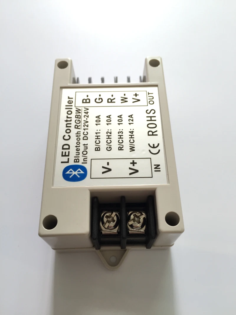 Bluetooth RGBW + белый Диммер Светодиодная лента контроллер DC 12 V-24 V | Освещение