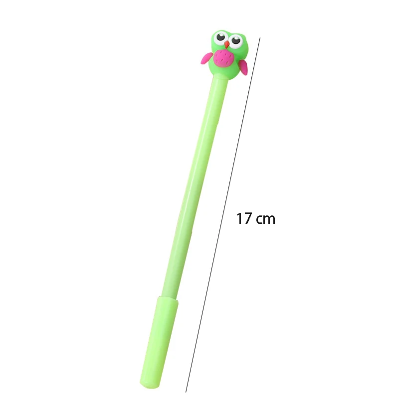 36 pcs/lot Cartoon Owl gel pens Cute 0.5mm black ink neutral pen material escolar stationery school writing supplies
36 pcs/lot Cartoon Owl gel pens Cute 0.5mm black ink neutral pen material escolar stationery school writing supplies