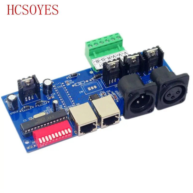 (1 pcs/lots) Constant Current 3 Channel with RJ45 Easy DMX512 LED Decoder
(1 pcs/lots) Constant Current 3 Channel with RJ45 Easy DMX512 LED Decoder