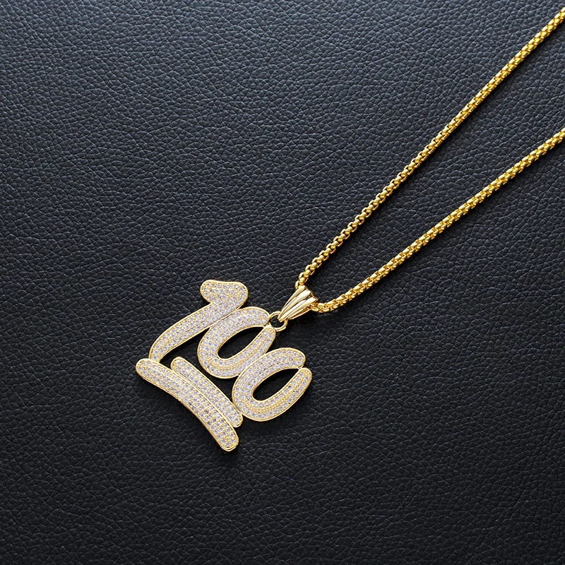 Fashion Personality Pendant Necklace Full Of Outstanding People Hip Hop Copper Zzircon High Quality Jewelry Ladies Necklace
Fashion Personality Pendant Necklace Full Of Outstanding People Hip Hop Copper Zzircon High Quality Jewelry Ladies Necklace