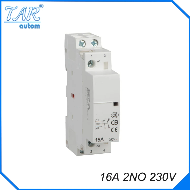 Wholesale-Free ship CE marked WTC- 2P 16A 230V 2NO household AC contactor Household contact module
Wholesale-Free ship CE marked WTC- 2P 16A 230V 2NO household AC contactor Household contact module