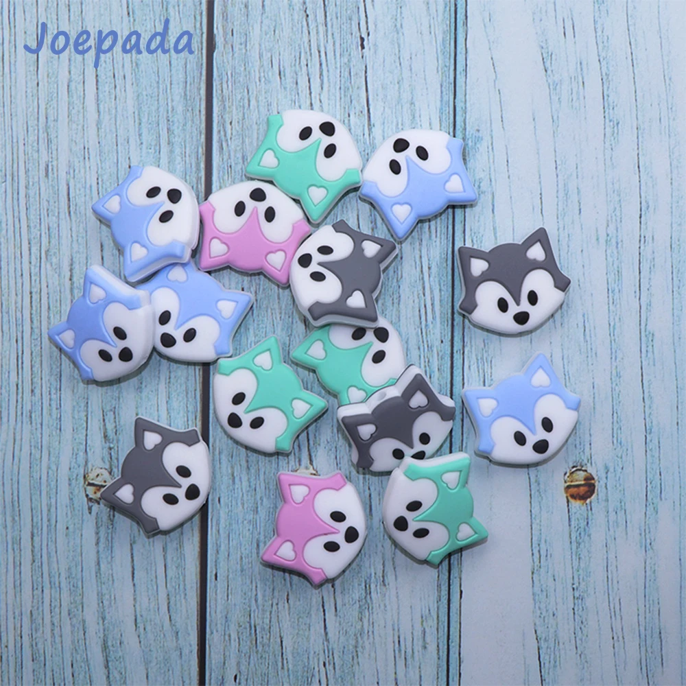 Joepada 10Pcs/lot Fox Silicone Beads Cartoon Baby Teething Beads BPA Free DIY Baby Teething Necklace Baby Teether Accessories
Joepada 10Pcs/lot Fox Silicone Beads Cartoon Baby Teething Beads BPA Free DIY Baby Teething Necklace Baby Teether Accessories