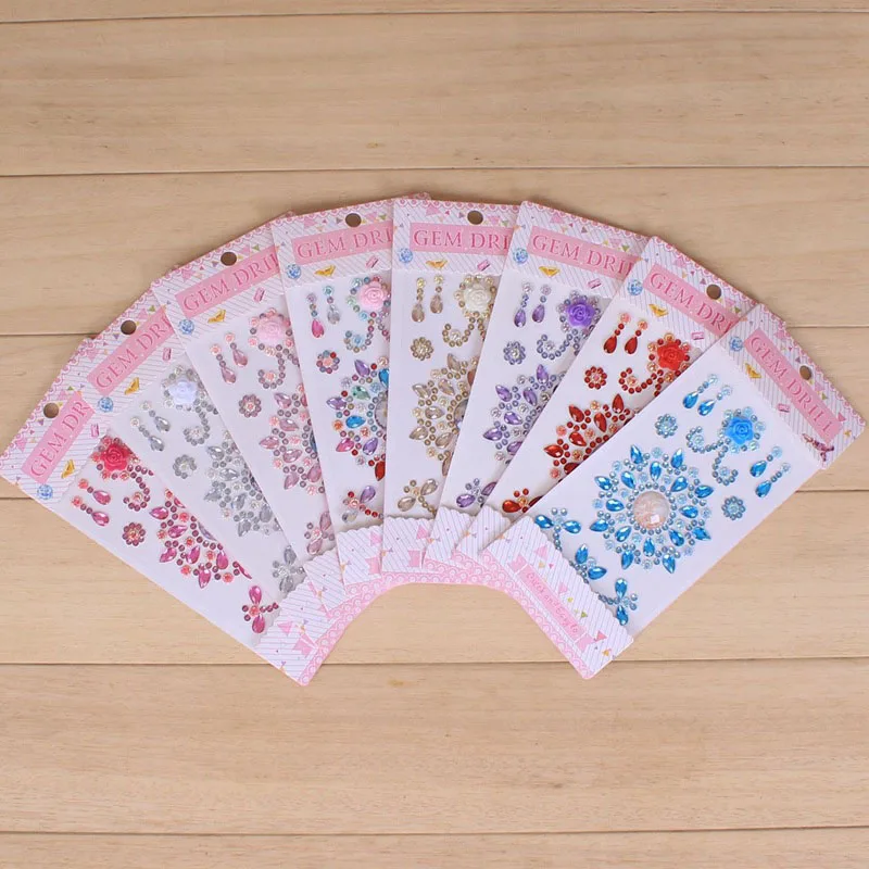 Crystal Rhinestones Stickers Phone PC Art Decals DIY Sewing Scrapbooking Crafts Accessory Beauty Stickers Scrapbooking 5Pcs/lot
Crystal Rhinestones Stickers Phone PC Art Decals DIY Sewing Scrapbooking Crafts Accessory Beauty Stickers Scrapbooking 5Pcs/lot