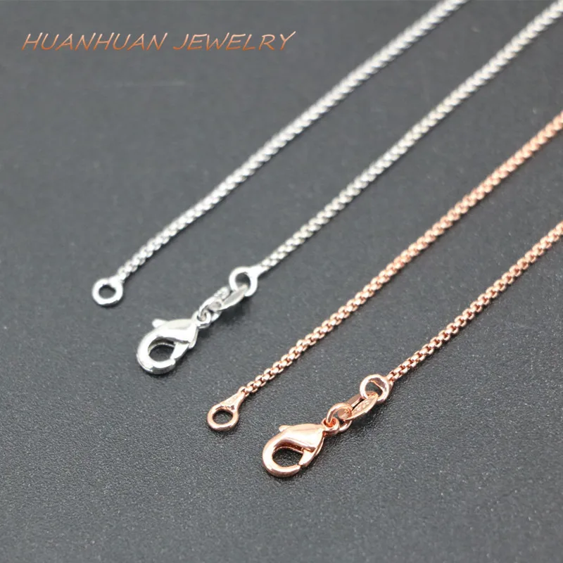 Charms Link Chain For Women Copper Stainless Steel Choker 1mm Necklace Rope Chains Party Valentine Diy Gift Jewelry 18inch B3384
Charms Link Chain For Women Copper Stainless Steel Choker 1mm Necklace Rope Chains Party Valentine Diy Gift Jewelry 18inch B3384
