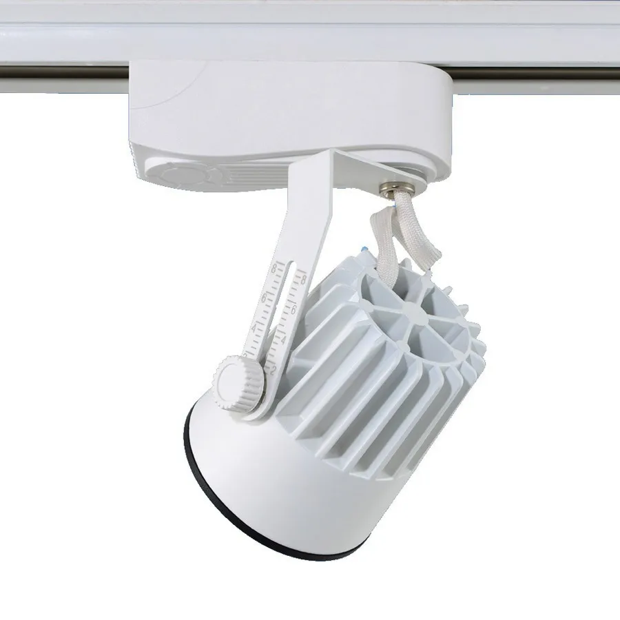 1pcs COB 15W 20W 35W 40W 1000lm-4000lm AC85-265V Led track light lighting System Ceiling Rail Fixture Track Spot Bulb lamp | Освещение