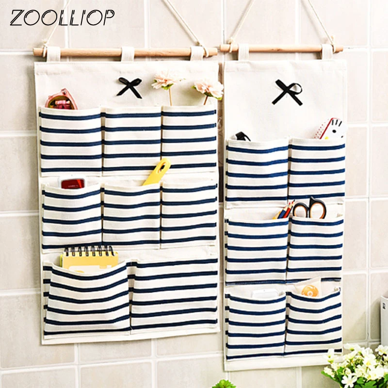 6/8 Storage Pockets Wall Door Waterproof Hanging Bathroom Linen Cotton Sundries Folding Underwear Socks Sorting Bag Organizer
6/8 Storage Pockets Wall Door Waterproof Hanging Bathroom Linen Cotton Sundries Folding Underwear Socks Sorting Bag Organizer