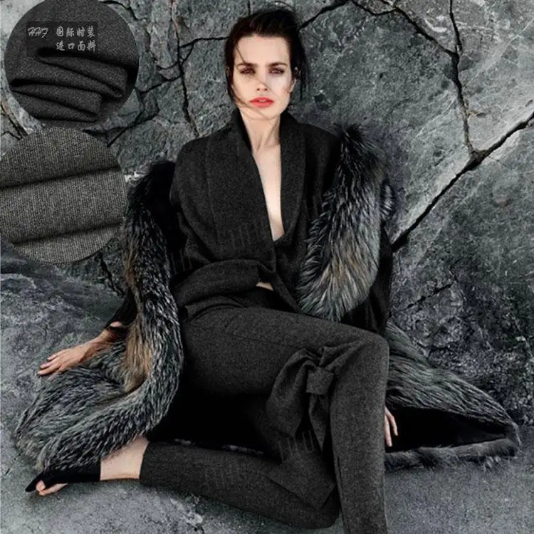 new 155cm wide high-end heavyweight thickening elastic cotton knitted fabric gray autumn and winter jacket Customized
new 155cm wide high-end heavyweight thickening elastic cotton knitted fabric gray autumn and winter jacket Customized