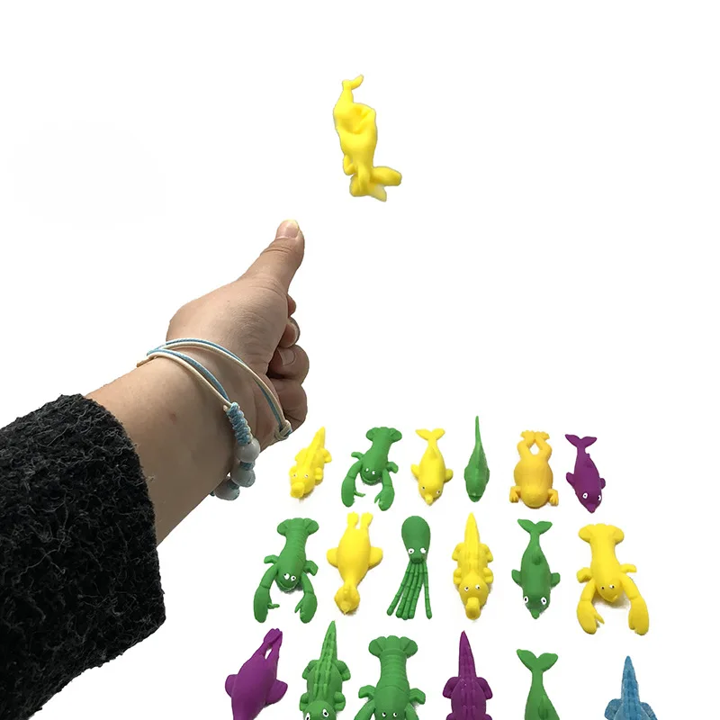 TPR Environmental Protection Flexible Glue Fingers Ejection Toys Ocean Animal Series Ejection Stress Relief Toy
TPR Environmental Protection Flexible Glue Fingers Ejection Toys Ocean Animal Series Ejection Stress Relief Toy