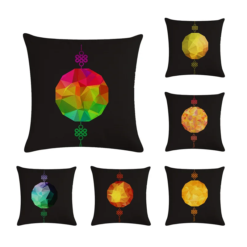 Ramadan Lantern Pillow Cover Fantastic Colorful Lights Art Cushion Covers Decorative Black Linen Pillow Case
Ramadan Lantern Pillow Cover Fantastic Colorful Lights Art Cushion Covers Decorative Black Linen Pillow Case