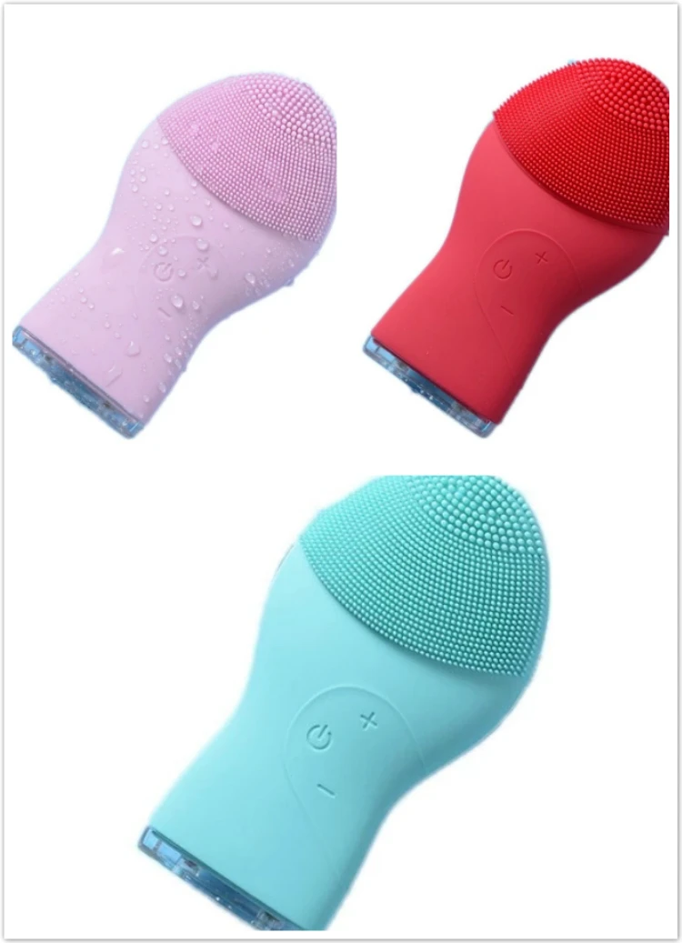 USB Rechargeable Electric Silicone sonic Facial Cleansing Face Cleaner Brush Waterproof Electric Face cleaning washing Brush
USB Rechargeable Electric Silicone sonic Facial Cleansing Face Cleaner Brush Waterproof Electric Face cleaning washing Brush