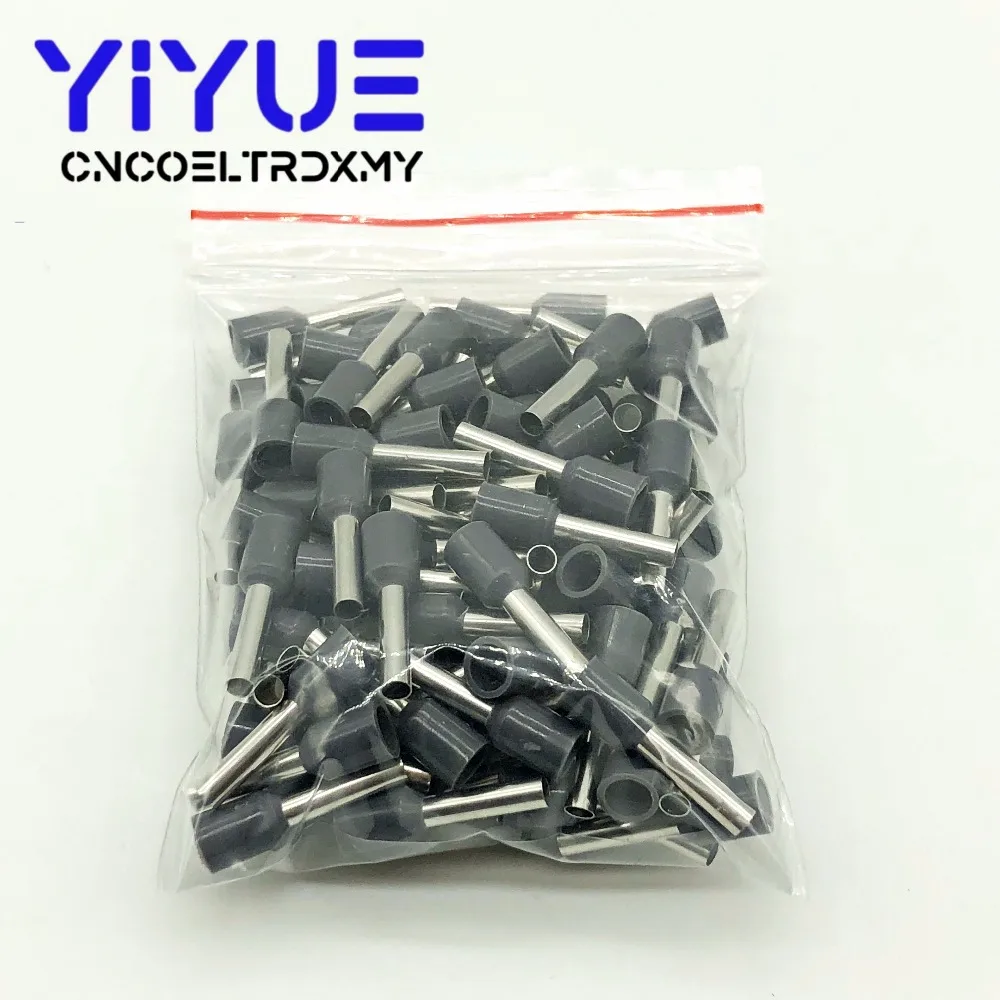 E2512 Tube insulating terminals 2.5MM2 100PCS/Pack Insulated Cable Wire Connector Insulating Crimp Terminal Connector E
E2512 Tube insulating terminals 2.5MM2 100PCS/Pack Insulated Cable Wire Connector Insulating Crimp Terminal Connector E