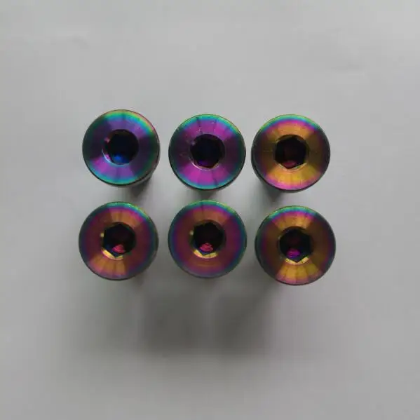 Винты M8 x 22 мм, из настоящего титана, с плоской шестигранной головкой, для ротора дискового тормоза Honda, болты ротора Ruckus
Винты M8 x 22 мм, из настоящего титана, с плоской шестигранной головкой, для ротора дискового тормоза Honda, болты ротора Ruckus