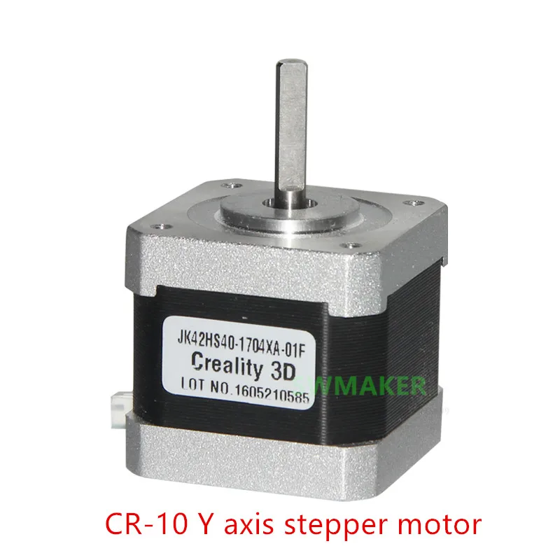 1pcs 42 / NEMA17 stepper Motor Y axis stepper motor For Creality CR-10 / CR-10S 3D Printer
1pcs 42 / NEMA17 stepper Motor Y axis stepper motor For Creality CR-10 / CR-10S 3D Printer
