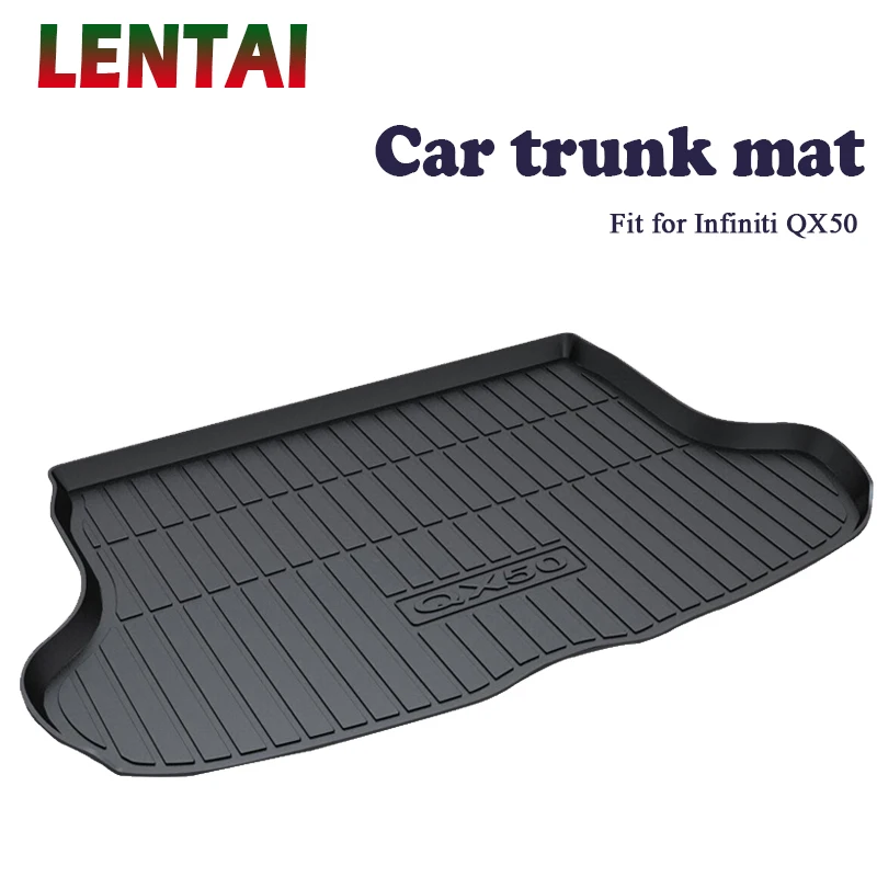 LENTAI 1PC Car rear trunk Cargo mat For Infiniti QX50 Car-styling Boot Liner Tray Waterproof carpet Anti-slip mat Accessories
LENTAI 1PC Car rear trunk Cargo mat For Infiniti QX50 Car-styling Boot Liner Tray Waterproof carpet Anti-slip mat Accessories