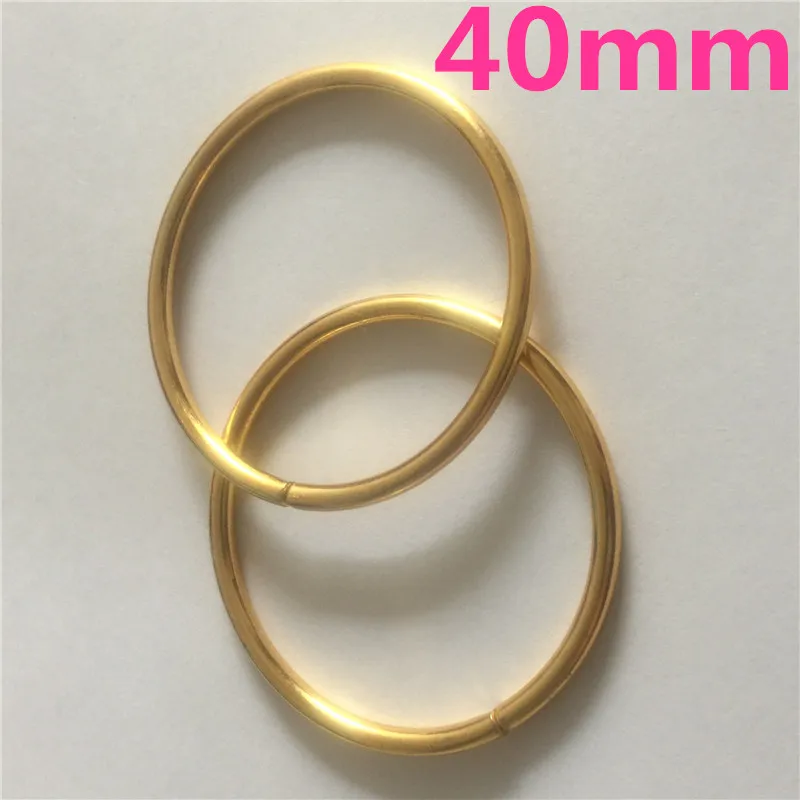 50pcs 40mm Gold Metal Iron O Rings of leather Garment Bags Scarf Accessory Cast High Quality Carft Strap Round DIY
50pcs 40mm Gold Metal Iron O Rings of leather Garment Bags Scarf Accessory Cast High Quality Carft Strap Round DIY