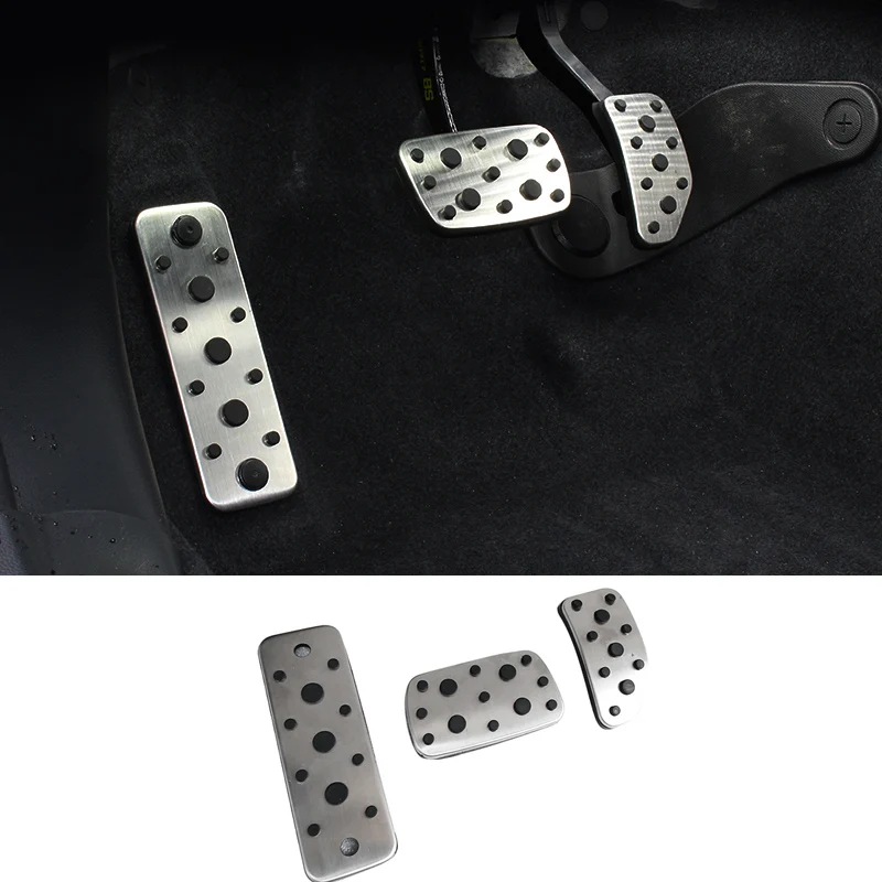QHCP Accelerator Brake Footrest Gas Pedal Pad Stainless Steel Rubber Car Accessories For Subaru Forester 13-18 19-21 XV 18 19 20
QHCP Accelerator Brake Footrest Gas Pedal Pad Stainless Steel Rubber Car Accessories For Subaru Forester 13-18 19-21 XV 18 19 20