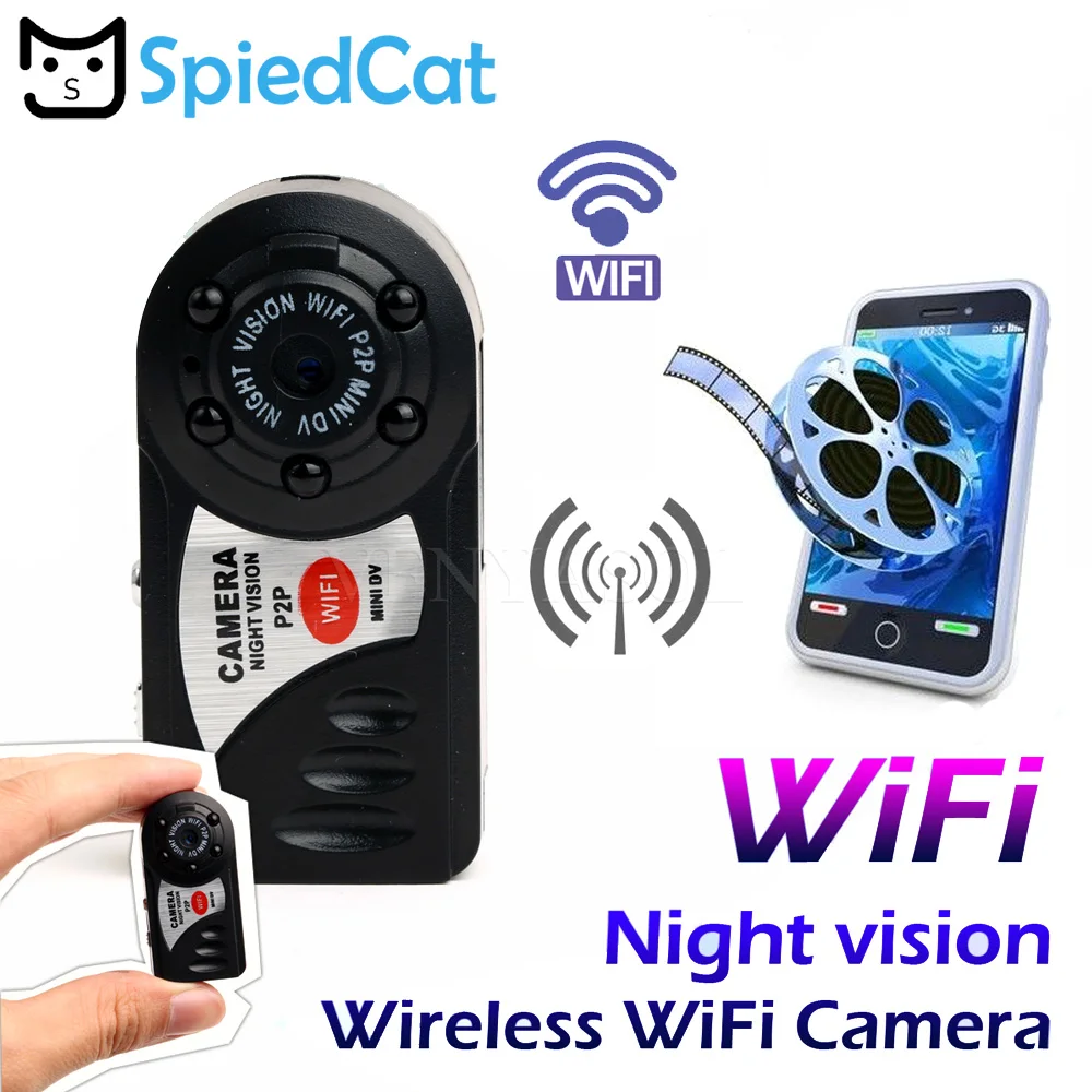 Мини Камера 480 P Wi Fi DV DVR Беспроводной IP Cam видеокамера Регистраторы инфракрасный